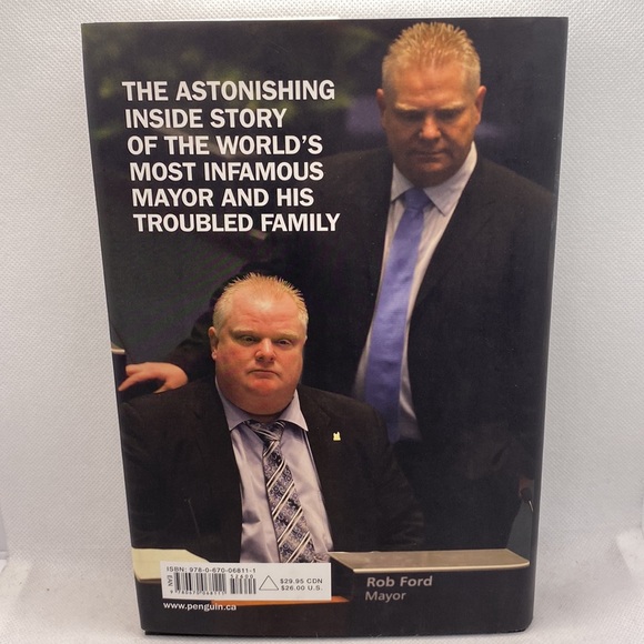 Crazy Town : The Rob Ford Story by Robyn Doolittle Hardcover Book - Picture 11 of 12